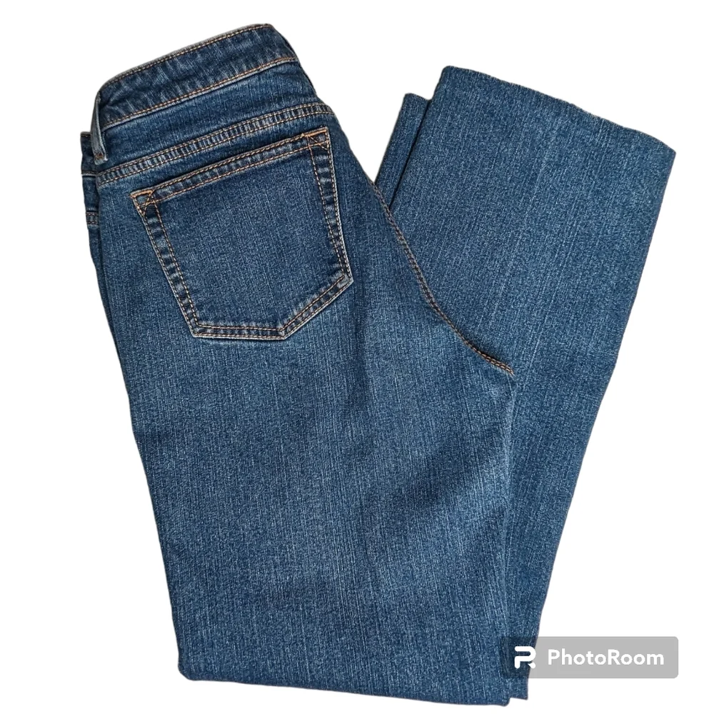 Aura Jeans By Women of Wrangler Women's Sz 10P Blue Zip Fly Short Rise Pants - Picture 15 of 16